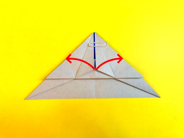 かっこいい兜（かぶと）の折り紙の作り方_38