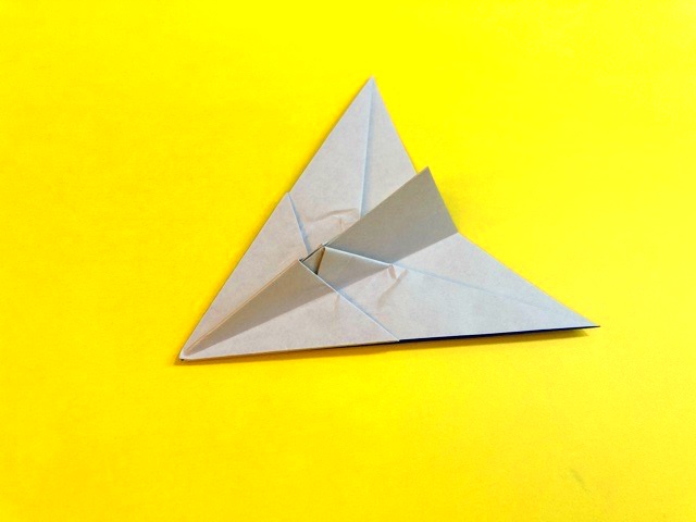 よく飛ぶ紙飛行機の折り紙8_33