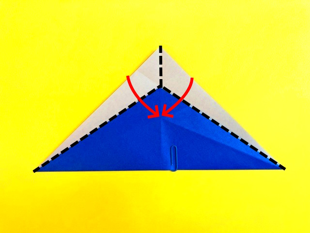 よく飛ぶ紙飛行機の折り紙9_27