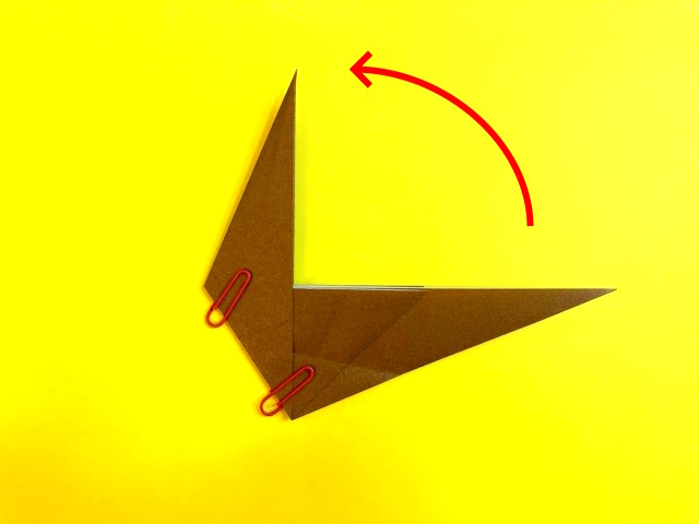 ティラノサウルスの折り紙の作り方2_32