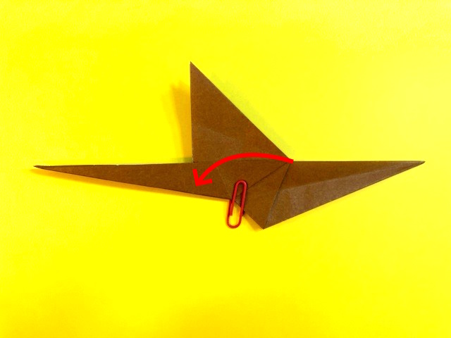 ティラノサウルスの折り紙の作り方2_47