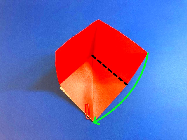 ミュウ（ポケモン）の折り紙の作り方_13