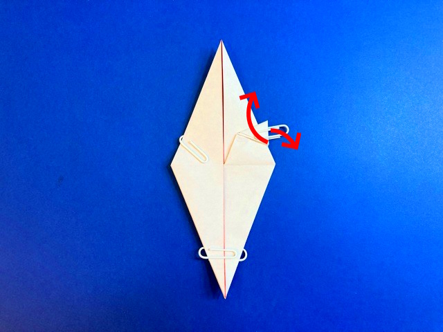 ミュウ（ポケモン）の折り紙の作り方_39