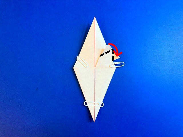ミュウ（ポケモン）の折り紙の作り方_40