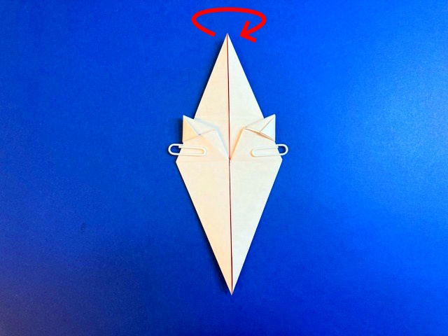 ミュウ（ポケモン）の折り紙の作り方_59