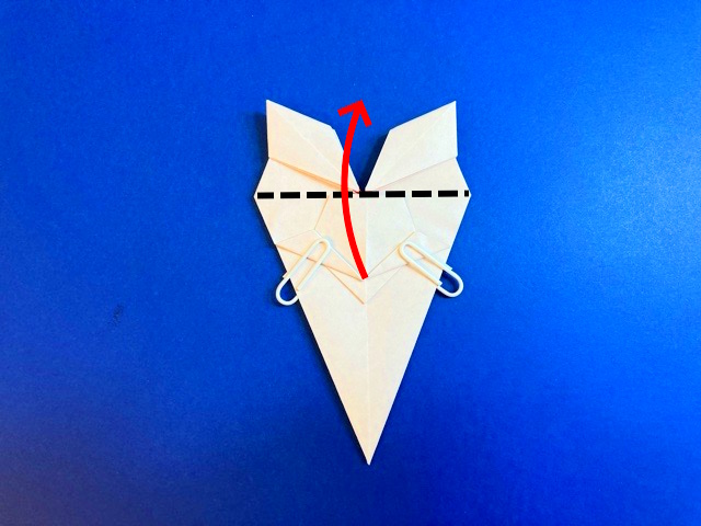 ミュウ（ポケモン）の折り紙の作り方_65