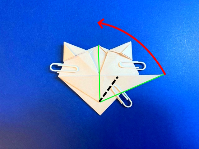 ミュウ（ポケモン）の折り紙の作り方_74