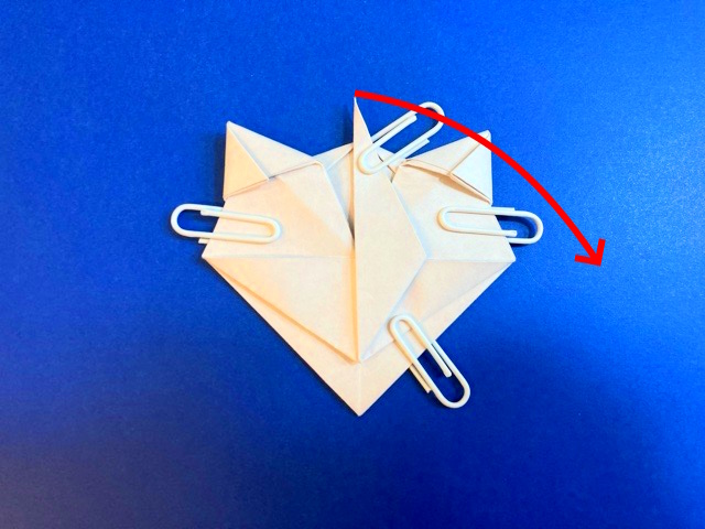 ミュウ（ポケモン）の折り紙の作り方_75