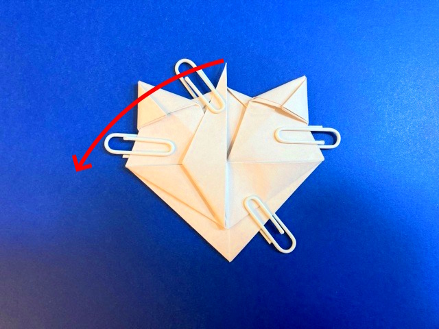 ミュウ（ポケモン）の折り紙の作り方_78-2