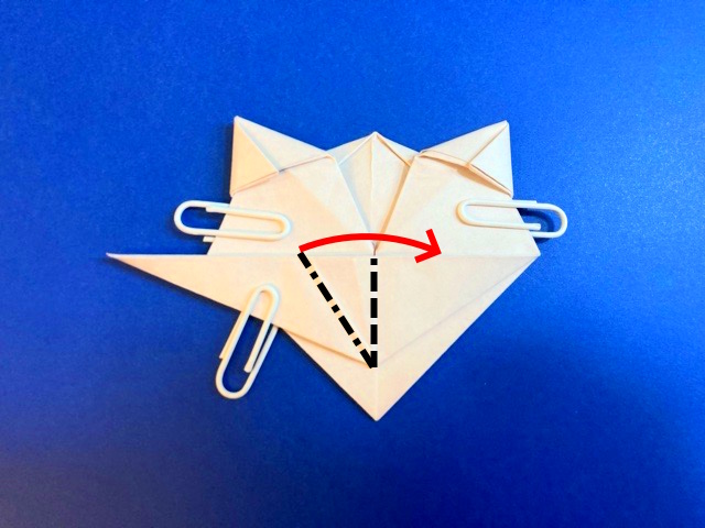 ミュウ（ポケモン）の折り紙の作り方_79-2