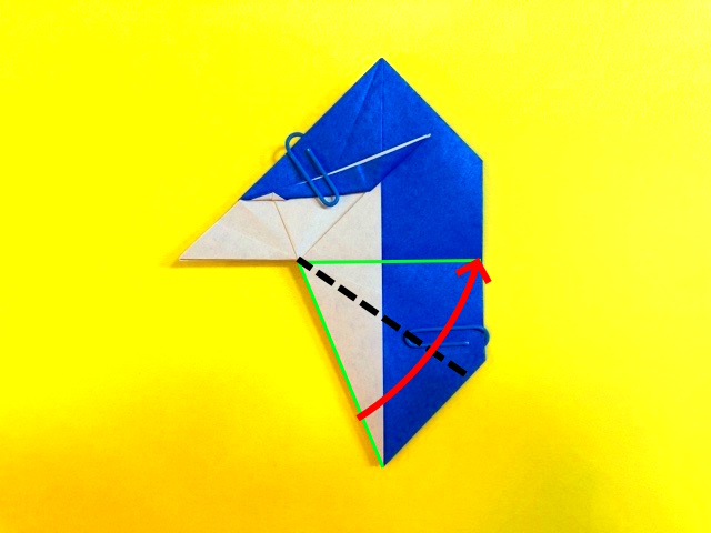 かっこいい兜（かぶと）の折り紙の作り方2_10