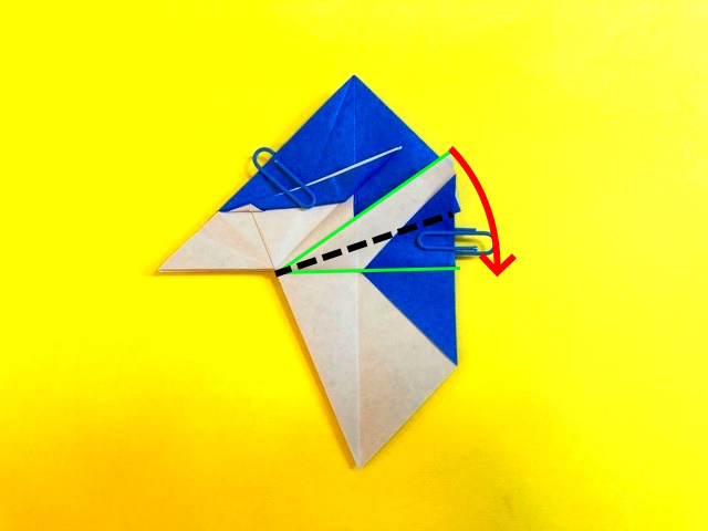 かっこいい兜（かぶと）の折り紙の作り方2_13
