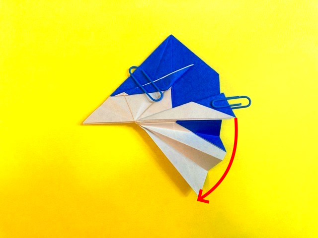 かっこいい兜（かぶと）の折り紙の作り方2_23