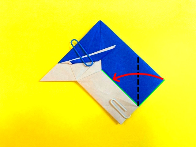かっこいい兜（かぶと）の折り紙の作り方3_08