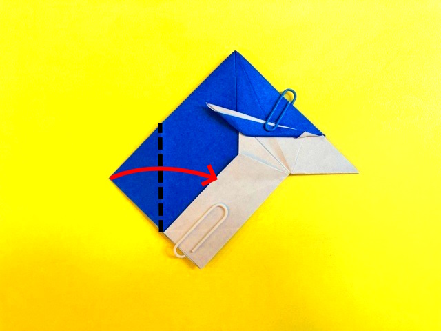 かっこいい兜（かぶと）の折り紙の作り方3_11