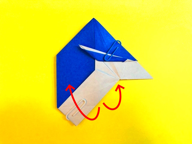 かっこいい兜（かぶと）の折り紙の作り方3_15