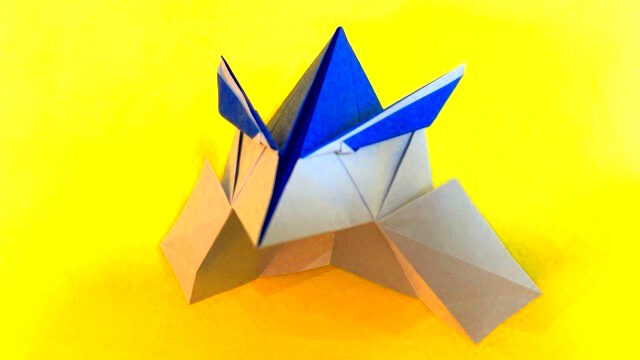 かっこいい兜（かぶと）の折り紙の作り方3_21