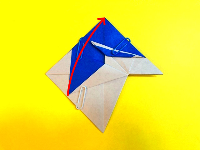 かっこいい兜（かぶと）の折り紙の作り方4_05