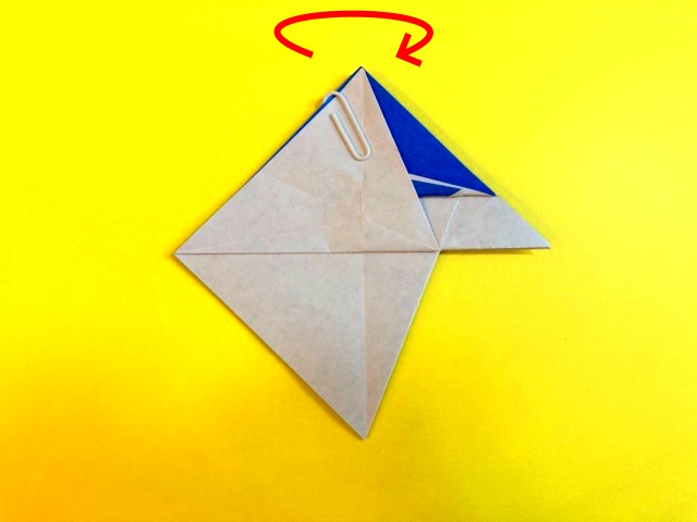 かっこいい兜（かぶと）の折り紙の作り方4_08