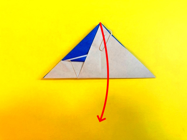 かっこいい兜（かぶと）の折り紙の作り方4_10