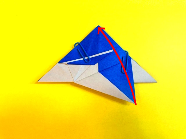 かっこいい兜（かぶと）の折り紙の作り方4_13