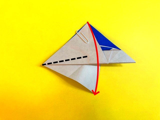 かっこいい兜（かぶと）の折り紙の作り方4_16