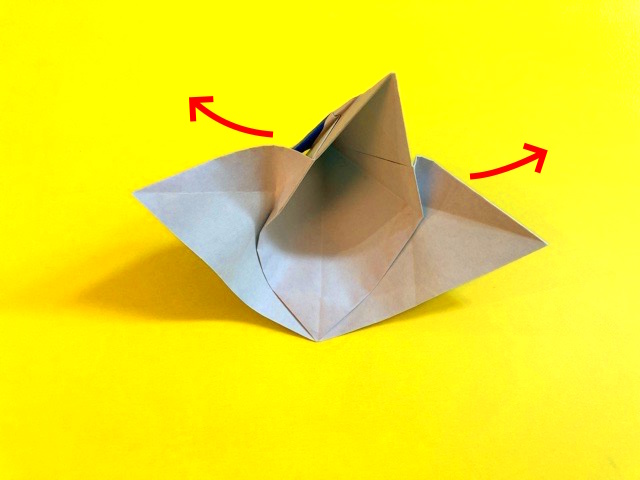かっこいい兜（かぶと）の折り紙の作り方4_18