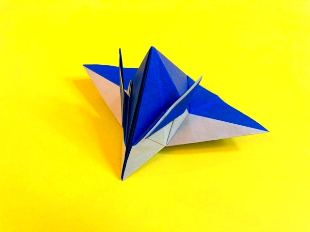 かっこいい兜（かぶと）の折り紙の作り方4_20