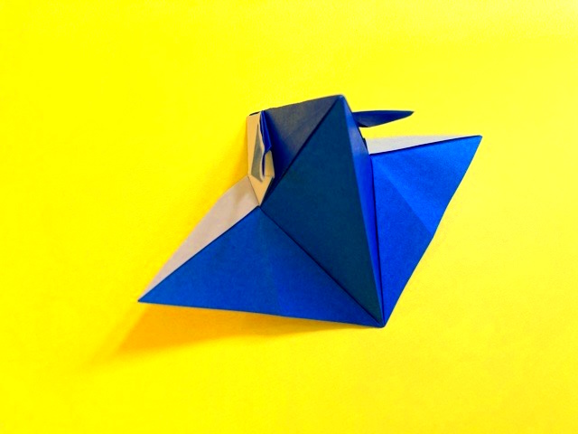 かっこいい兜（かぶと）の折り紙の作り方4_22