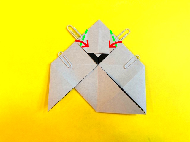 ハロウィン_おばけの折り紙の作り方2_05