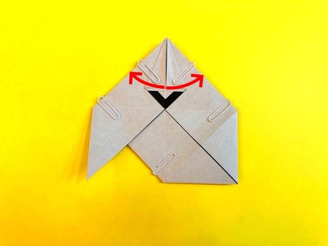 ハロウィン_おばけの折り紙の作り方_33
