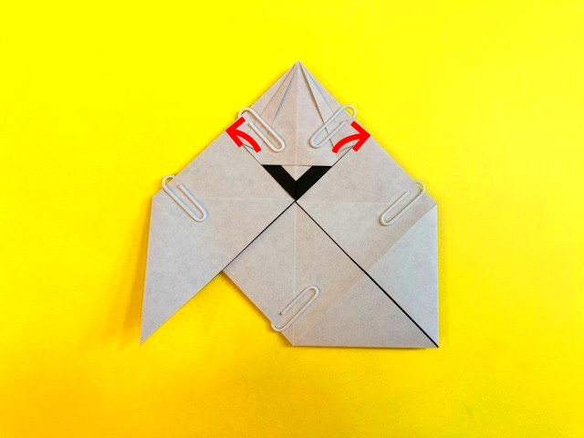 ハロウィン_おばけの折り紙の作り方_35