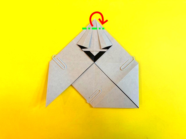 ハロウィン_おばけの折り紙の作り方_42