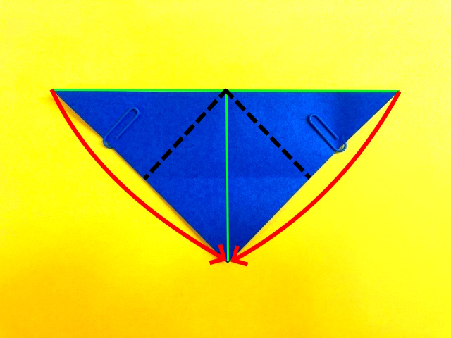 ハロウィン_コウモリの折り紙の作り方2_04