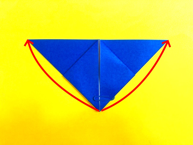 ハロウィン_コウモリの折り紙の作り方2_05