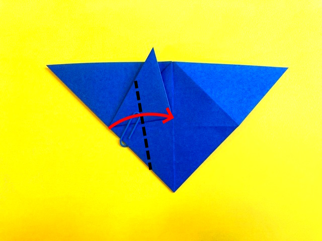 ハロウィン_コウモリの折り紙の作り方2_10