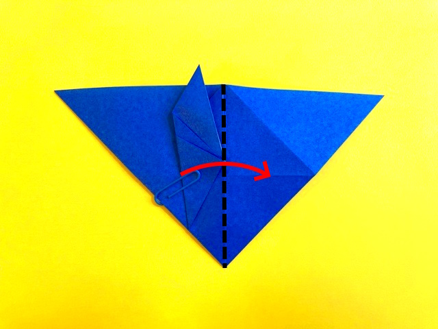 ハロウィン_コウモリの折り紙の作り方2_11
