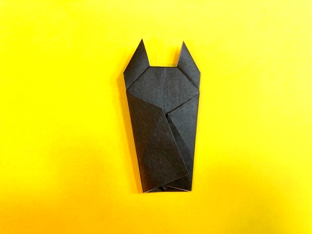 ハロウィン_コウモリの折り紙の作り方2_26