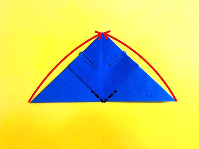 ハロウィン_コウモリの折り紙の作り方_21