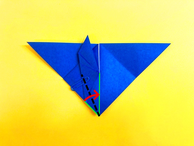 ハロウィン_コウモリの折り紙の作り方_27
