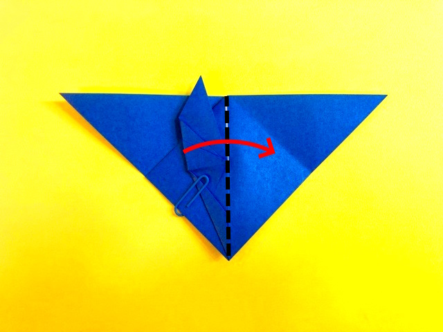 ハロウィン_コウモリの折り紙の作り方_28