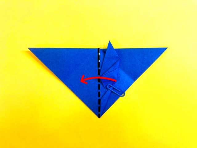ハロウィン_コウモリの折り紙の作り方_33-2