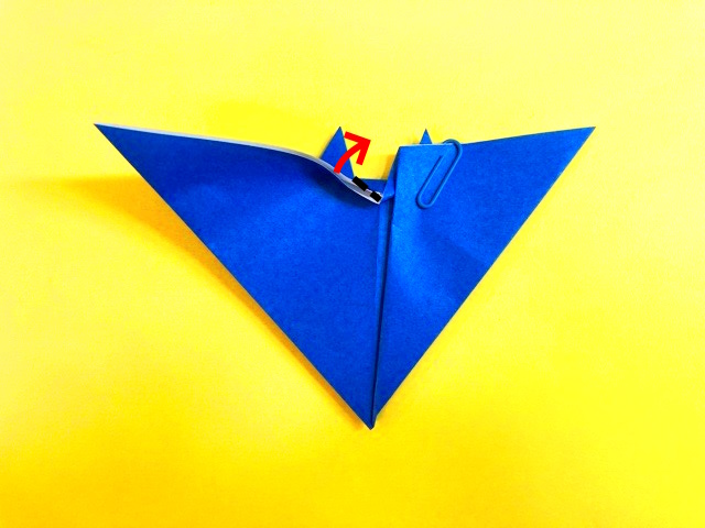 ハロウィン_コウモリの折り紙の作り方_42