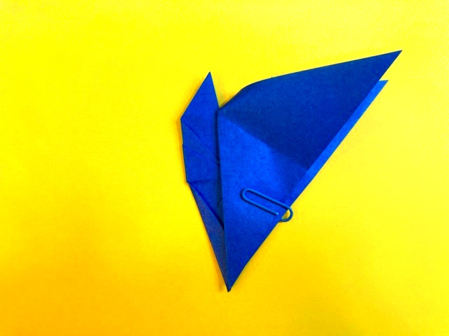 ハロウィン_コウモリの折り紙の作り方_45
