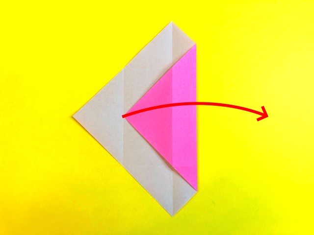のりなしで折れる紙袋の折り紙の作り方_010