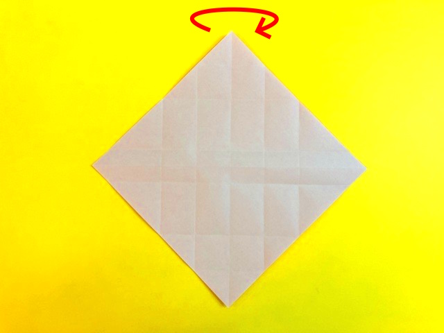 のりなしで折れる紙袋の折り紙の作り方_019
