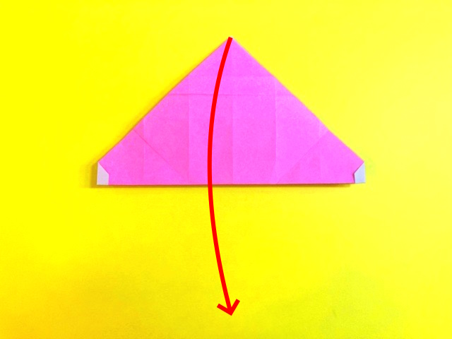 のりなしで折れる紙袋の折り紙の作り方_039