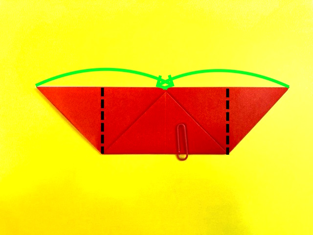 ふた付きの大きい箱（はこ）の折り紙の作り方_004