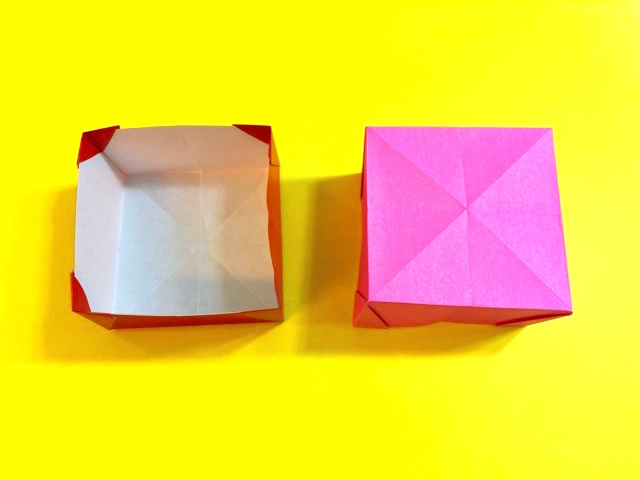 ふた付きの大きい箱（はこ）の折り紙の作り方_010