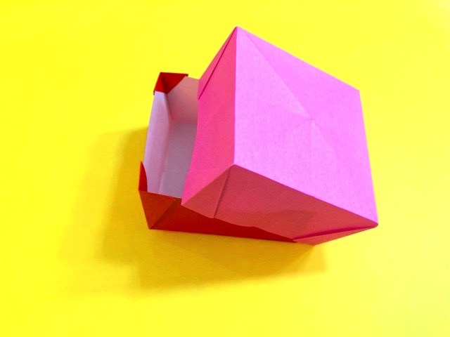 ふた付きの大きい箱（はこ）の折り紙の作り方_011